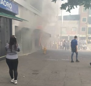 Bombona de gas explotó en restaurante de Chacao y dejó seis heridos (Fotos sensibles)