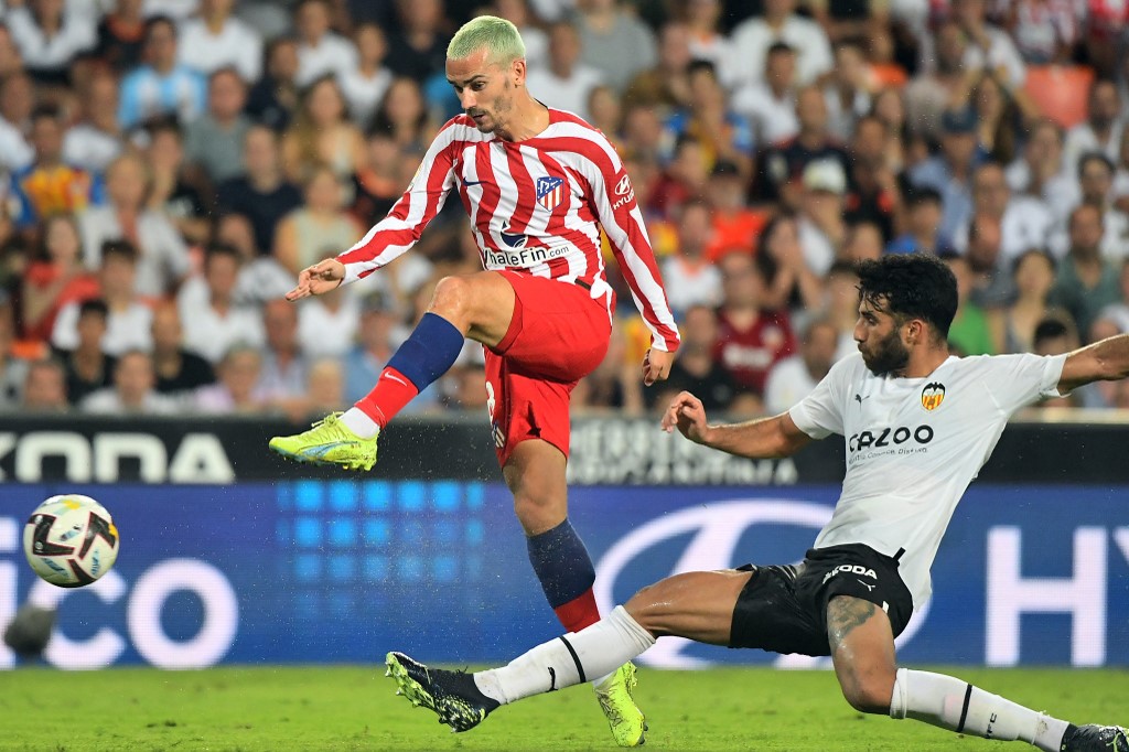 Griezmann, héroe del sufrido triunfo de Atlético de Madrid en Mestalla