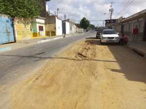 Desidia de Hidrocaribe impide reasfaltar la calle Buenaventura de Porlamar