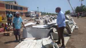 Más de 40 familias del municipio Baralt en Zulia resultaron afectadas por las trombas marinas