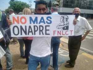 Trabajadores de Anzoátegui protestaron para exigir al gobernador chavista que asuma deudas pendientes por bonificaciones