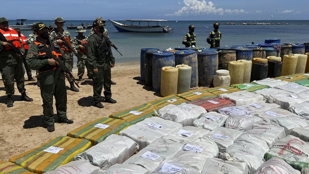 Venezuela: Armed forces make largest pot bust in a decade