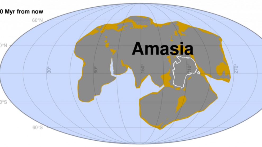 Cómo será Amasia, el supercontinente que se formará en la Tierra en los próximos 200 millones de años