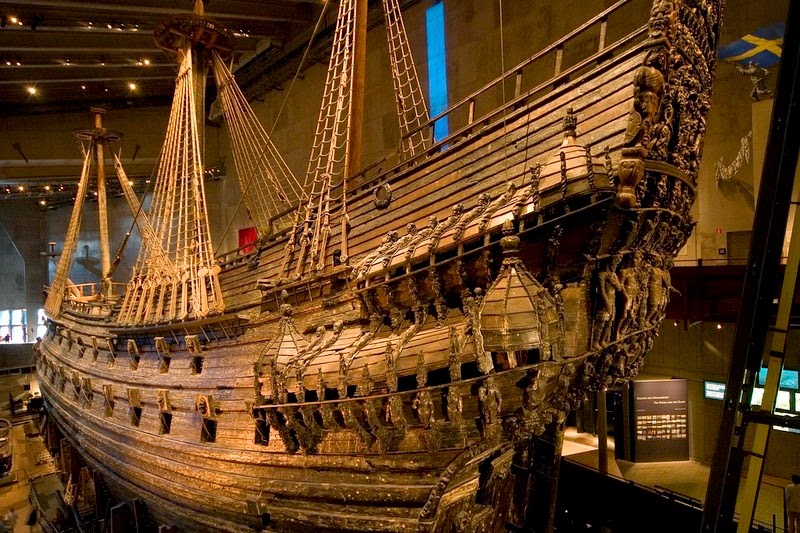 Un barco gemelo del emblemático navío sueco Vasa descubierto cerca de Estocolmo
