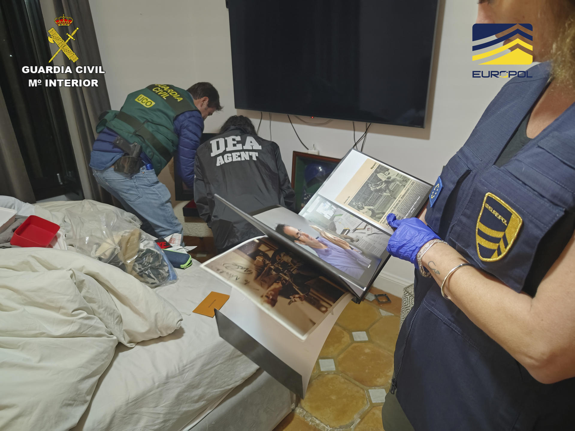 España y Europol desmantelan un supercártel de cocaína dirigido desde Dubái (Fotos)