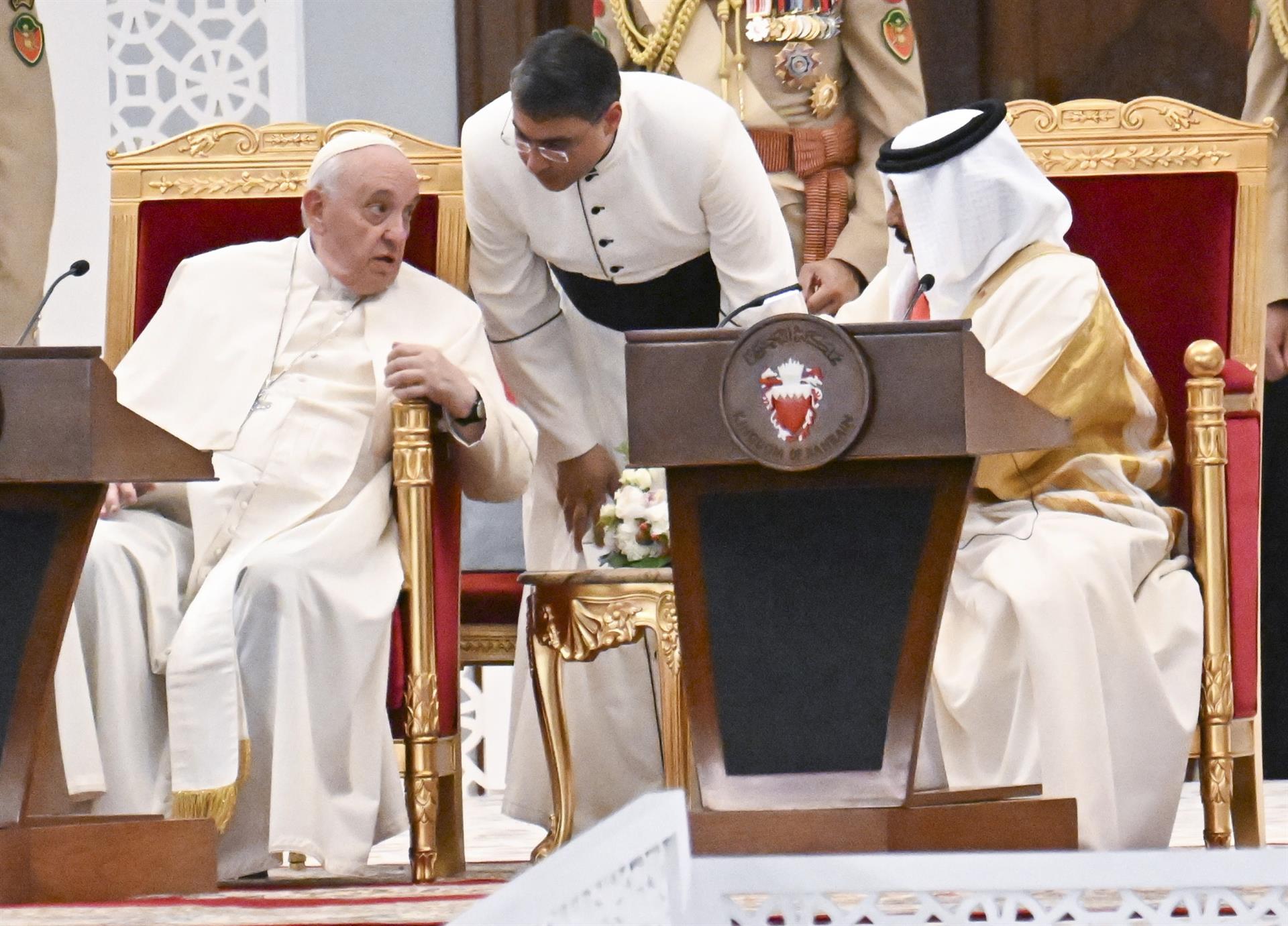 El papa Francisco pide en Baréin “negociaciones serias” para la paz en Ucrania