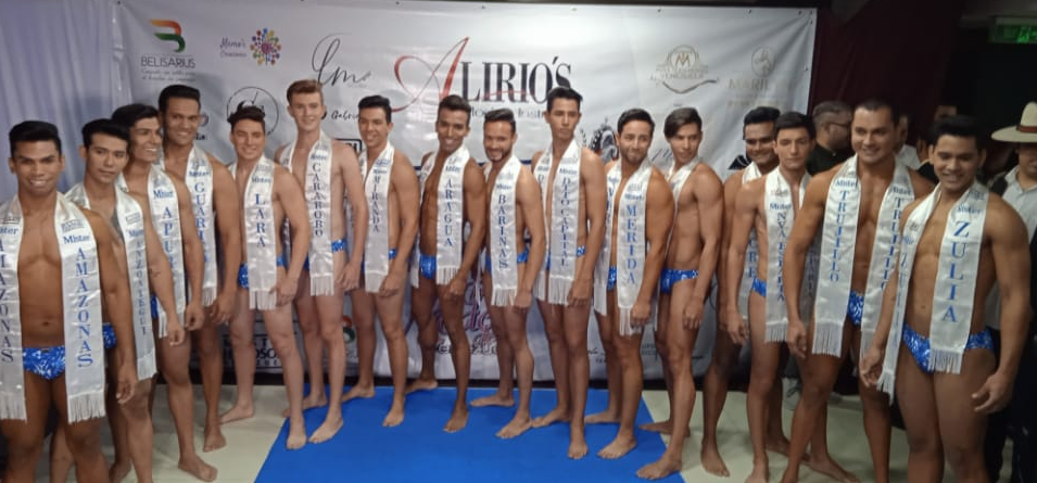 El Mister Handsome Venezuela presentó a sus 16 candidatos