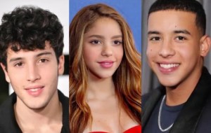 Imágenes de Sebastián Yatra, Shakira y Daddy Yankee en su adolescencia hechas con inteligencia artificial