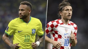 Neymar vs Modric, duelo de “10” por un cupo a semifinales de Catar 2022