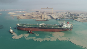 Tanquero iraní llegó a aguas venezolanas con cargamento de condensado