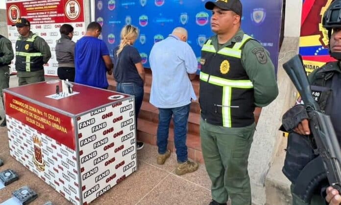 EN FOTOS: los funcionarios del Cicpc capturados con un cargamento de 96 kilos de cocaína