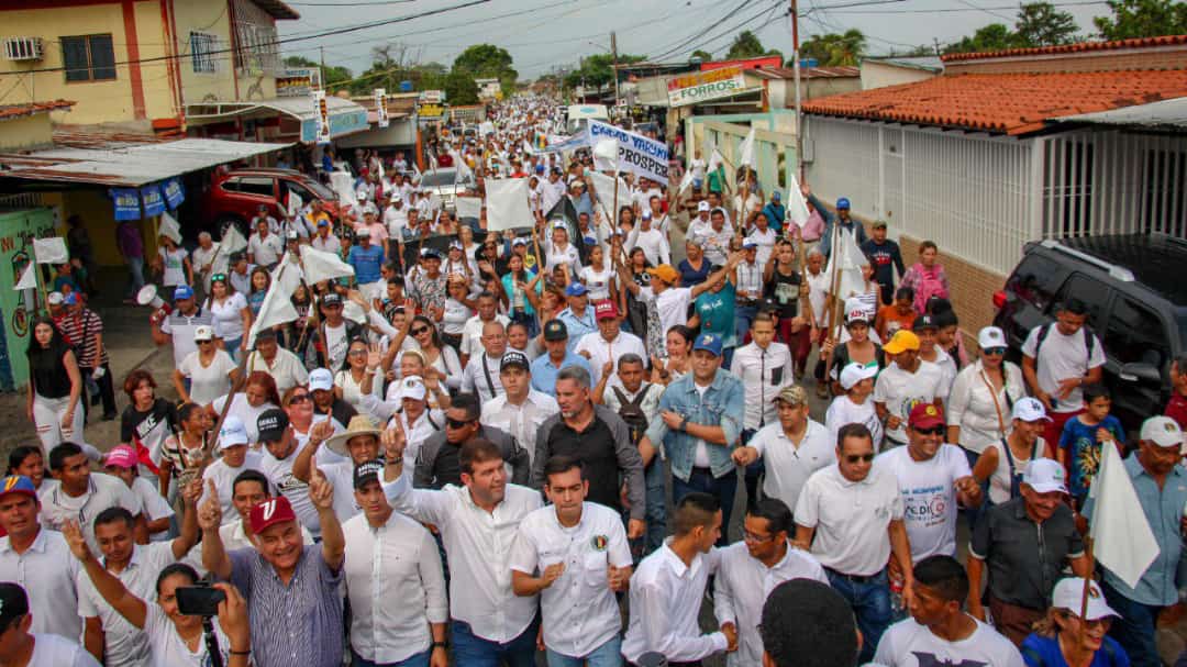 Prosperi emocionó a los adecos en Barinas: “Vamos a ganar las primarias”