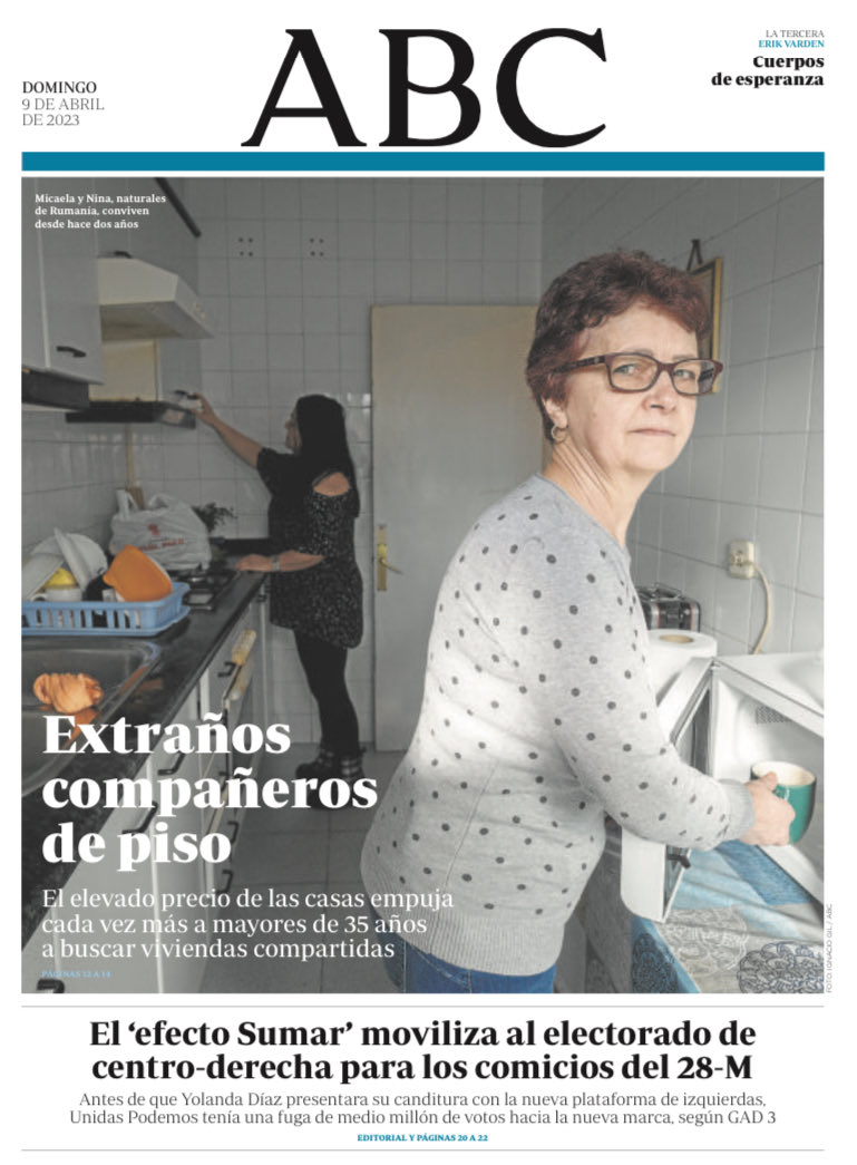 Portadas de la prensa internacional de este domingo 9 de abril de 2023