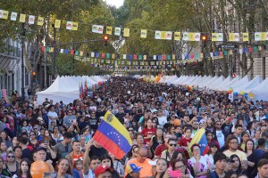 Buenos Aires reunió a miles de personas para celebrar el aporte de la migración venezolana