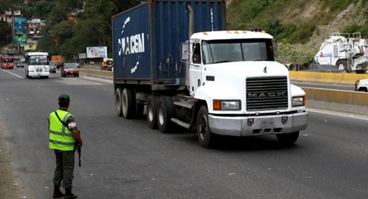 Restringen circulación de transporte de carga en Venezuela hasta el lunes #3Abr