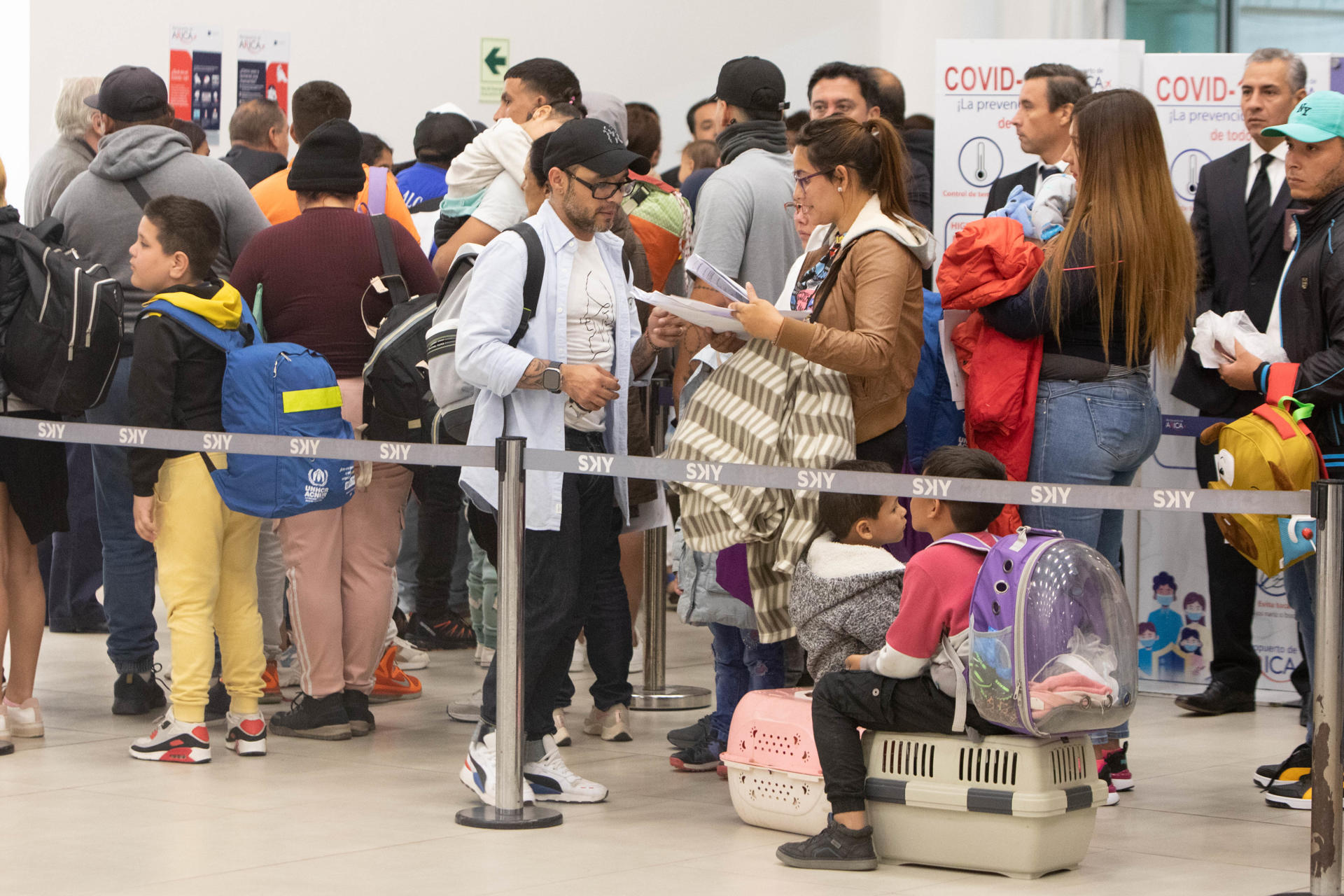 El régimen de Maduro negocia con Chile un acuerdo para facilitar la expulsión y repatriación de migrantes