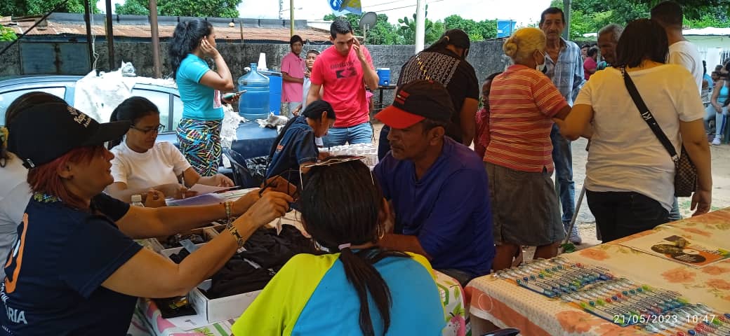 Kapé Kapé ofreció jornada asistencial en Angosturita 2 en Bolívar