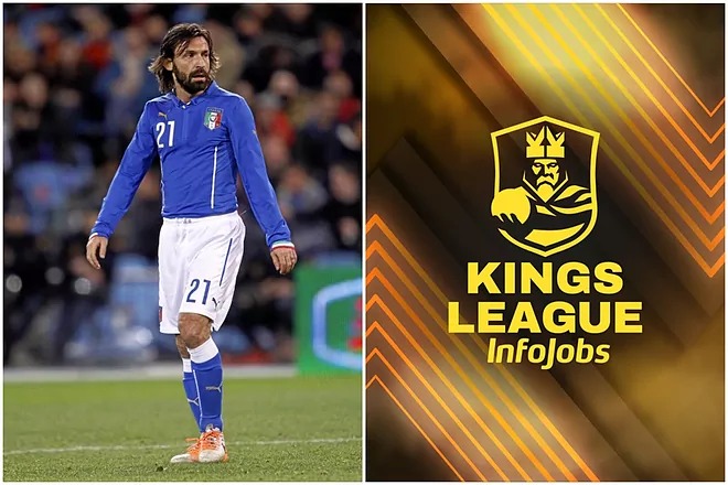 ¡Bombazo! Andrea Pirlo, campeón del mundo y de la Champions League, jugará en la Kings League