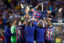Barcelona se despidió del Camp Nou con goleada al Mallorca