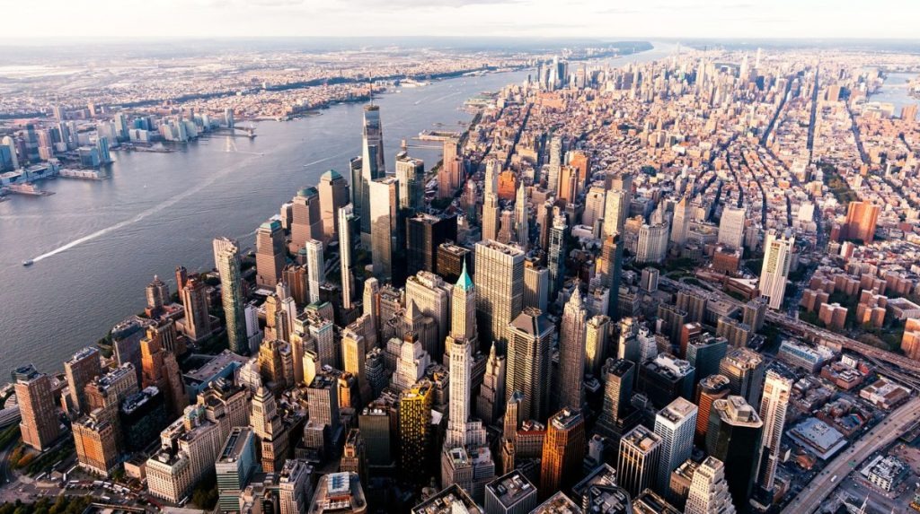Nueva York se hunde bajo el peso de sus rascacielos, según un estudio