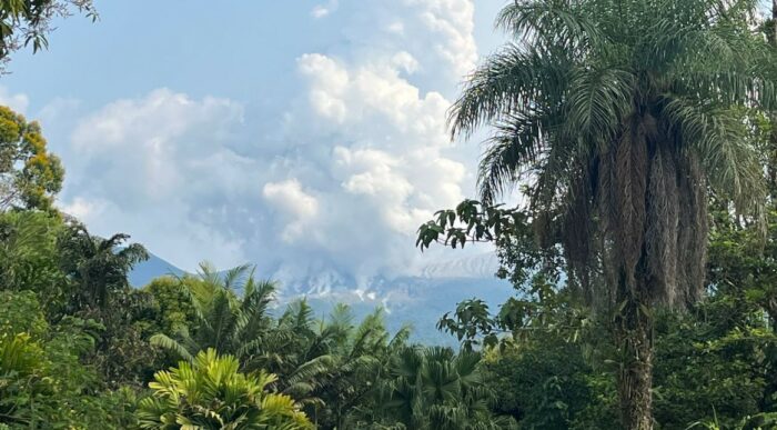 VIDEO: se desató potente erupción en el volcán Rincón de la Vieja en Costa Rica