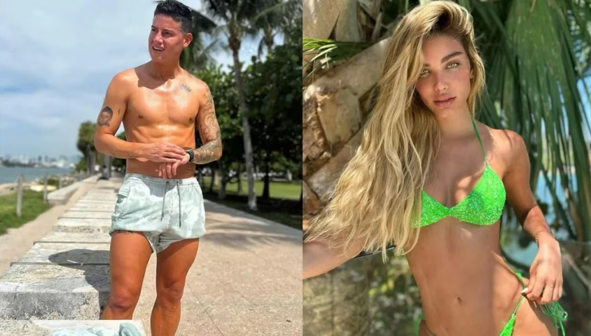 Con esta FOTO James Rodríguez y la venezolana Aleska Génesis avivaron rumores de su presunta relación