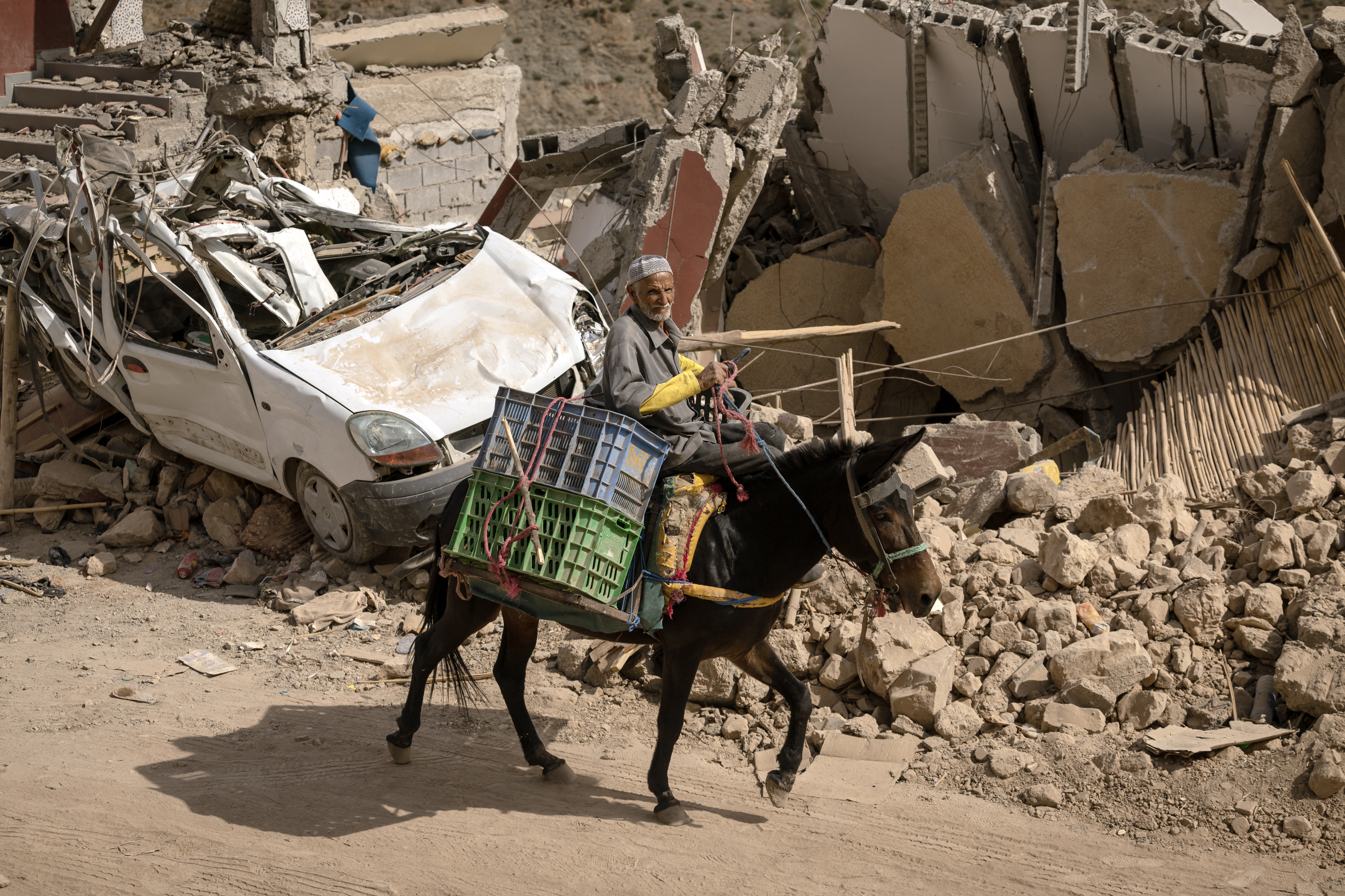 Cruz Roja: Necesidades humanitarias son aún urgentes en Marruecos un mes tras el terremoto