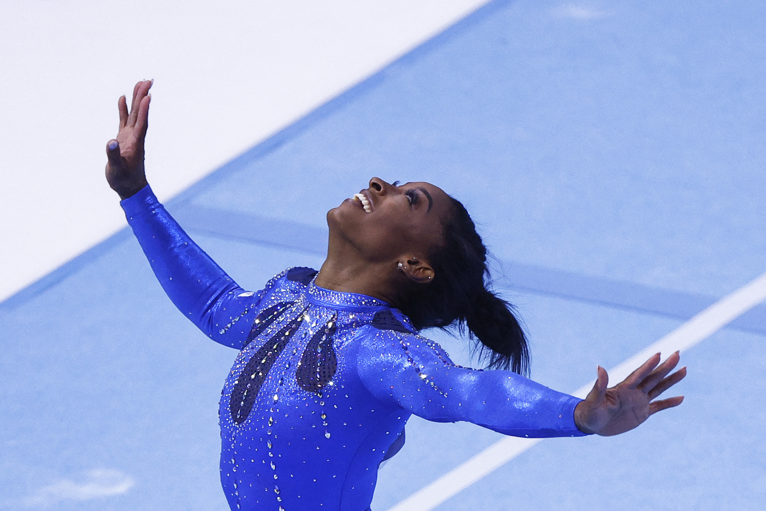 Simone Biles, el regreso con gloria de la gimnasta de oro