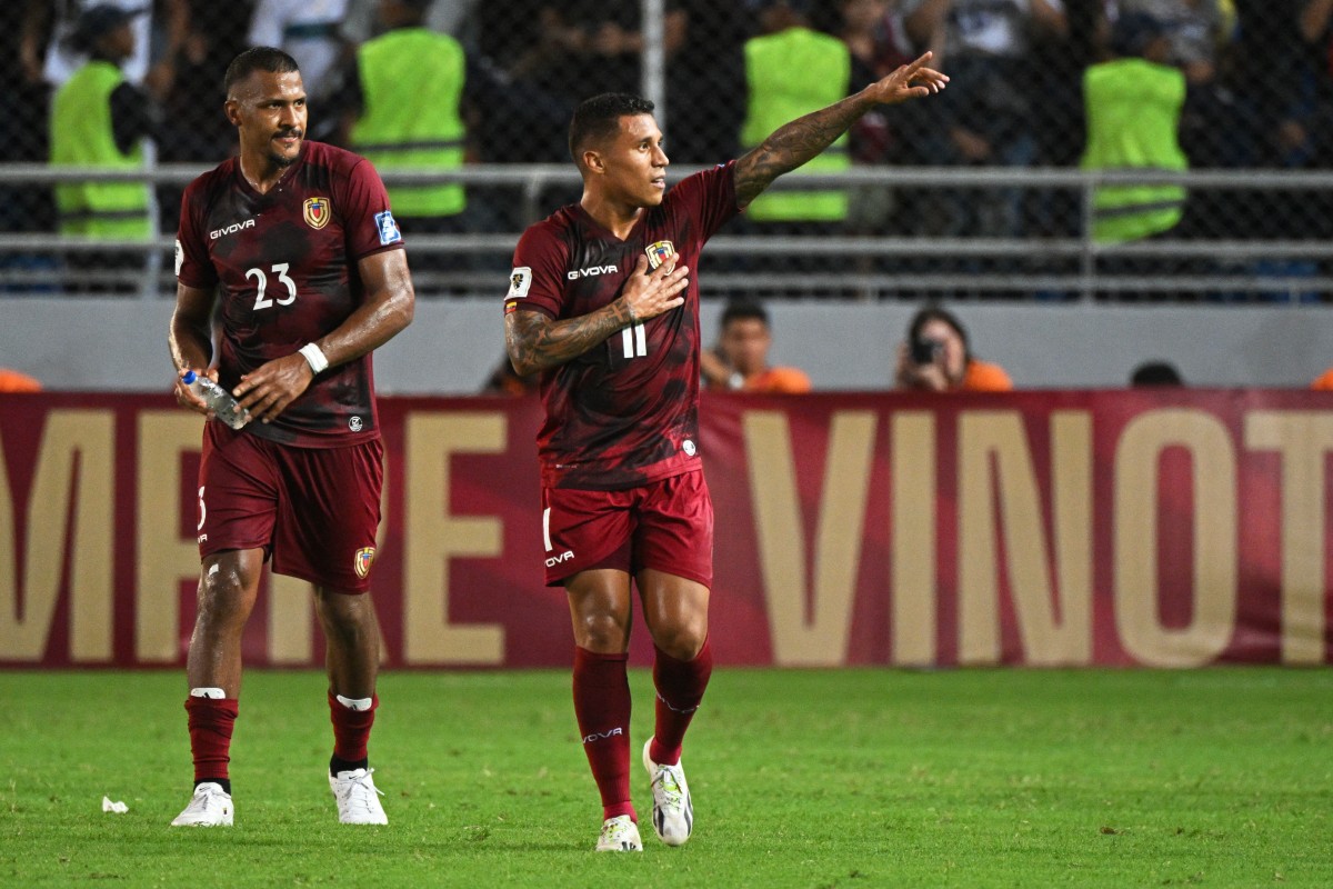 EN VIDEO: El golazo de Darwin Machís para terminar de desatar la locura Vinotinto en Maturín 