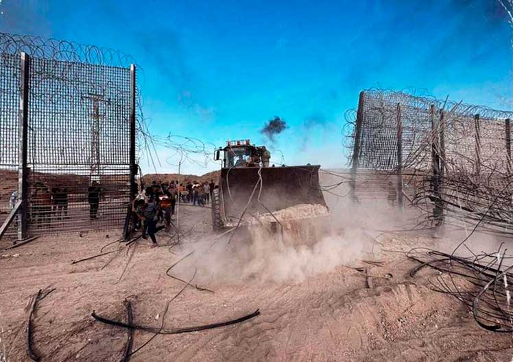 Cómo Hamás rompió el “muro de hierro” que separa Gaza de Israel