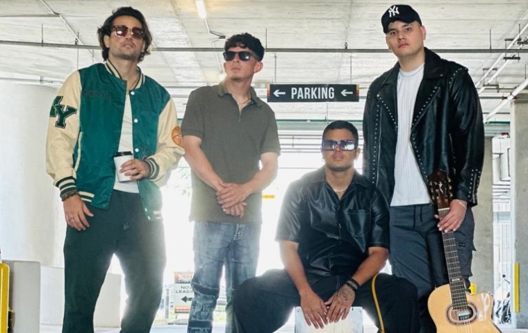 ¡Por todo lo alto! Jota G y la agrupación Hey Broders se estrenaron en la semana Billboard