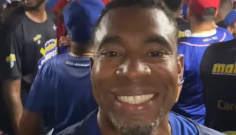 ¡Campeones mi gente!: La celebración de Endy Chávez tras el triunfo de los Tiburones de La Guaira (Video)