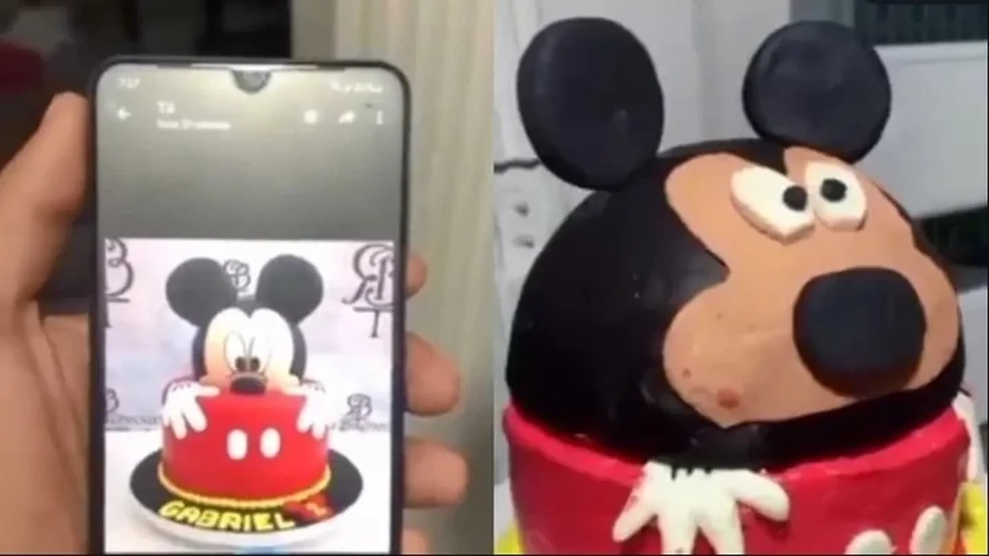 “Sufrió mucho”: la triste muerte de la pastelera que hizo una torta fallida de Mickey y todos se burlaron