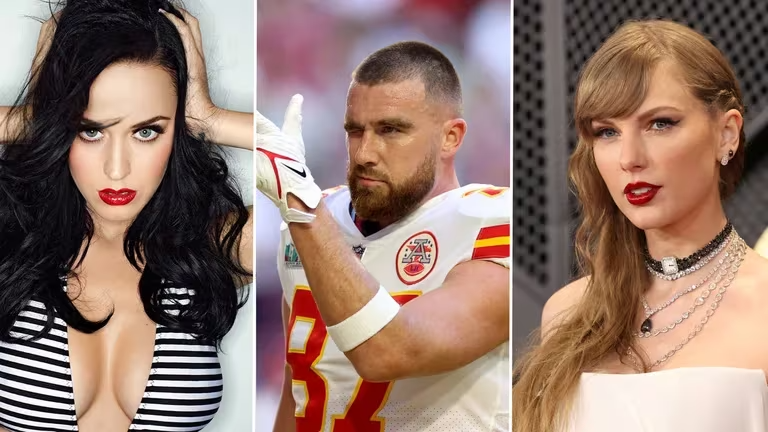 La entrevista antigua en la que le preguntaron a Travis Kelce por Katy Perry y Taylor Swift