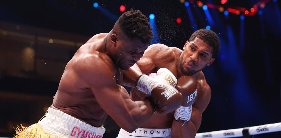 Así fue el impresionante KO de Anthony Joshua a Francis Ngannou del que todos hablan (VIDEO)