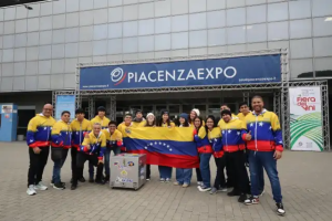 Venezuelan robotics team triumphs once again in Italy