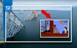 VIDEO: Los Simpson predicen colapso de puente en Baltimore en este capítulo