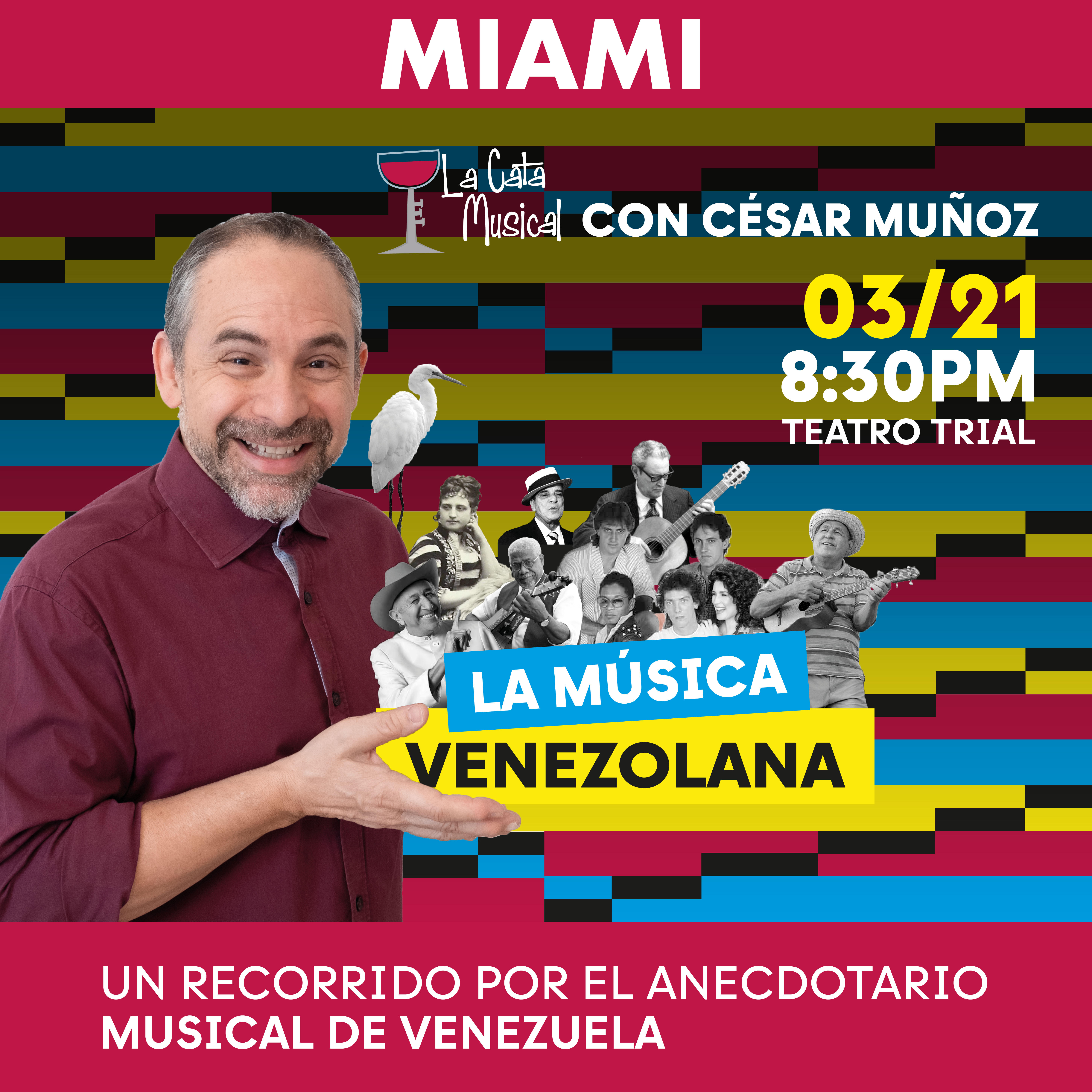 “La Música Venezolana: Un Viaje por el Anecdotario Musical de Venezuela”: Gran estreno en el Teatro Trail de Miami