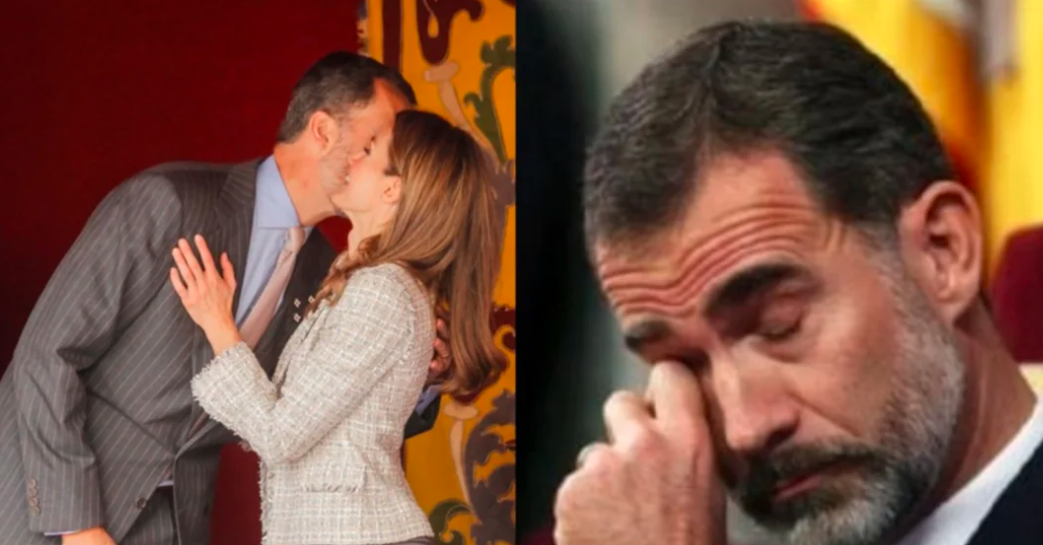 Aseguran que el rey Felipe VI tiene el corazón roto en mil pedazos por los rumores de infidelidades de Letizia