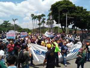 Marchan en todo el país este #1May para exigir al Estado venezolano aumento salarial y de pensiones (Fotos y Videos)