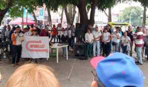Marcha de trabajadores en Barinas: No queremos un país marcado por la pobreza extrema