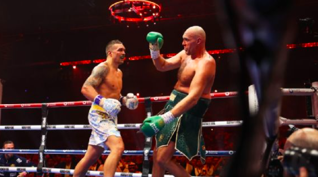 De la brutal paliza de Usyk a Fury que generó controversia al encuentro entre Neymar y Ronaldo: las perlitas de una pelea histórica para el boxeo