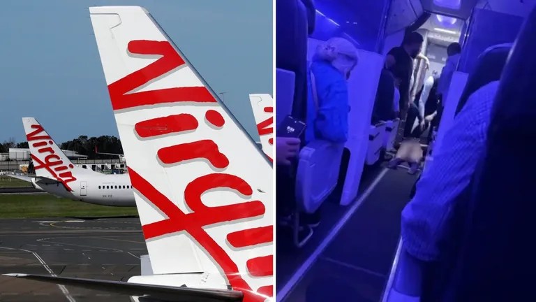 Suspendido vuelo en Australia: sujeto se desnudó, corrió por el avión y agredió a miembro de la tripulación