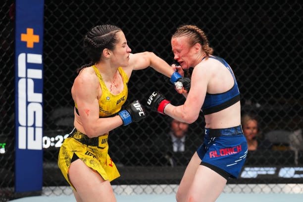 VIDEO: Venezolana Verónica Hardy se alzó con su tercera victoria consecutiva en la UFC