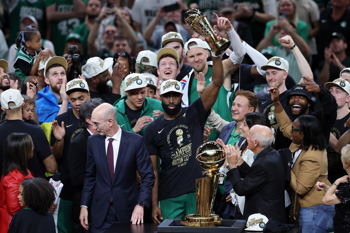 Jaylen Brown fue elegido como el MVP de las Finales de NBA