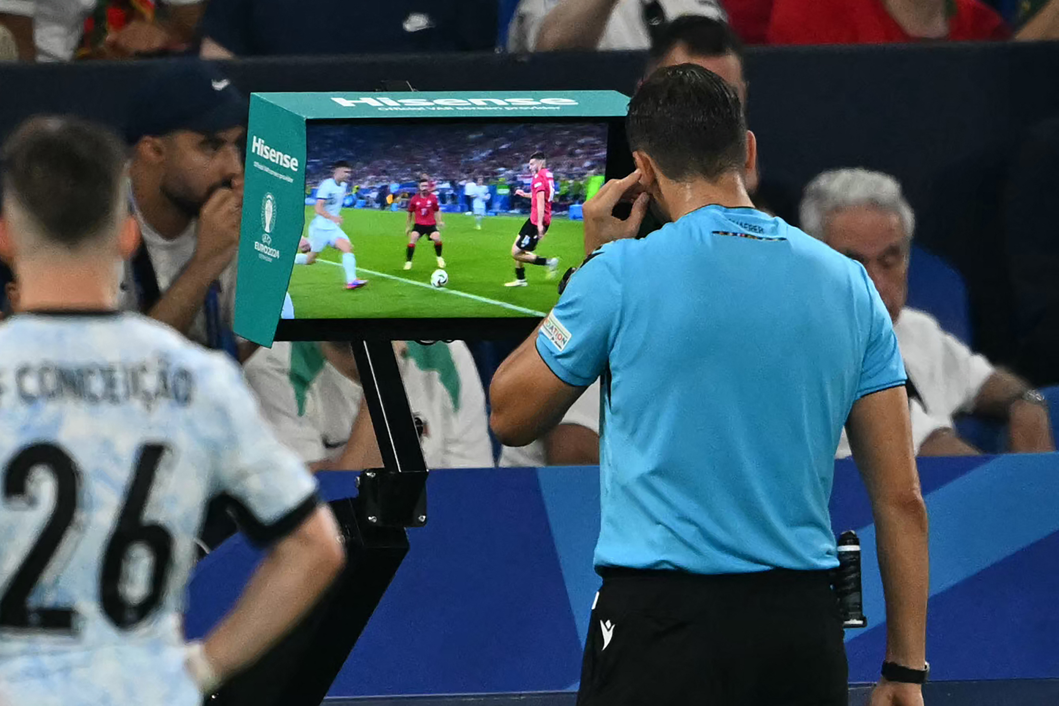 Primeros datos del VAR y la nueva tecnología arbitral en la Eurocopa… ¿ha funcionado bien?