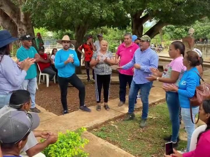 Comando de Campaña con Venezuela recorrió los caseríos del municipio Ortiz en Guárico