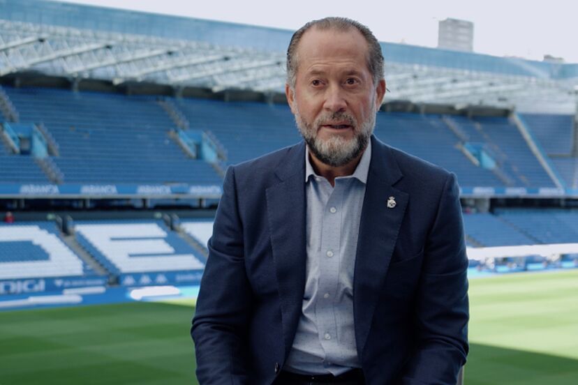 Juan Carlos Escotet asume la presidencia del Deportivo La Coruña