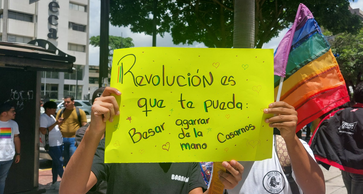 Venezolanos marcharon para exigir reconocimiento a los derechos de la comunidad Lgtbiq+