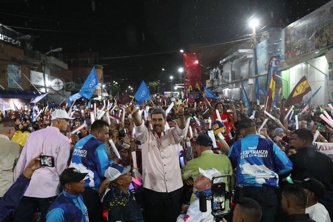 Maduro señaló a Colombia y Brasil de no hacer auditorías de mesas electorales “en caliente” (video)